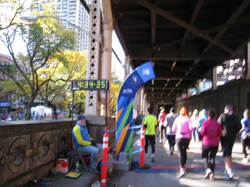 2014 NYRR Marathon 0401.jpg - The 2014 New York Marathon on November 2nd. A cold and blustery day.
